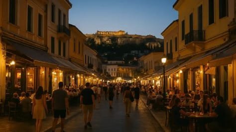 Greece vs. New York: A Love Story Told Through Chaos