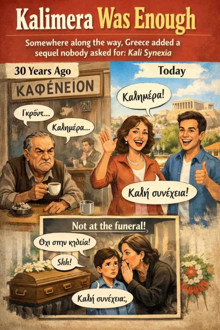 Kalimera Was Enough-Maybe?