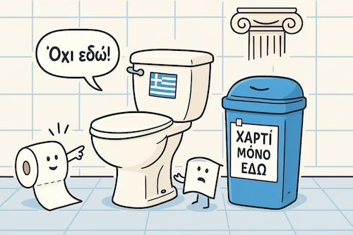 The Greek Toilet Paper Rule