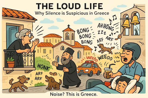 The Loud Life: Why Silence is Suspicious in Greece