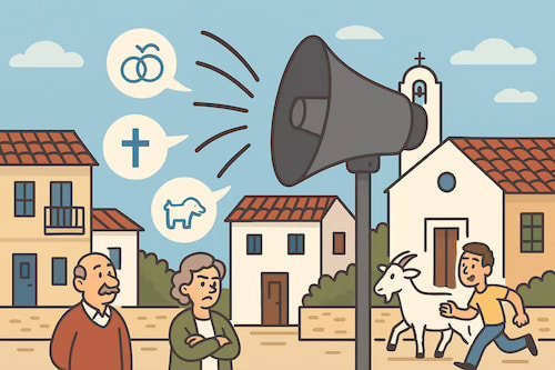 The Village Loudspeaker: Greece’s Original Social Media