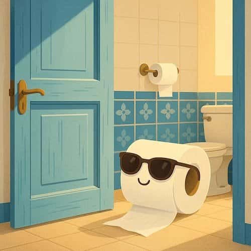 Toilet Paper vs Colonoscopy (in Greece) – the battle of the ages
